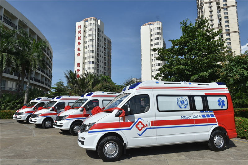 人生就是博集团、上海烟草集团爱心救护车捐赠活动在海南、青海两地同时进行